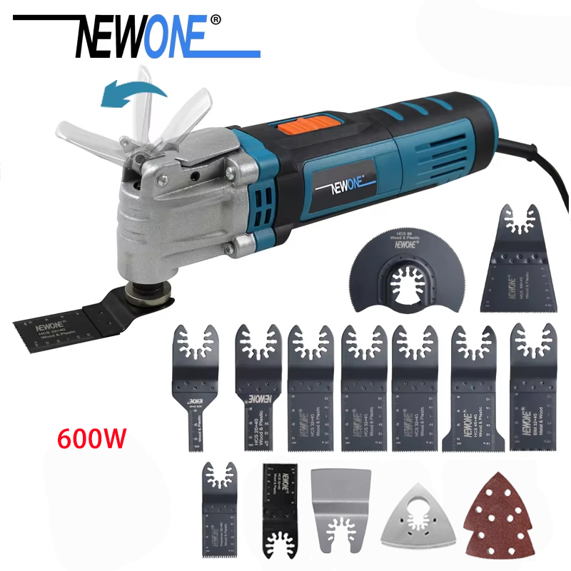 Home Barbershop - 230V 600W クイックリリース/交換式振動工具 多機能電動トリマーソー DIY ホームリフォームツール