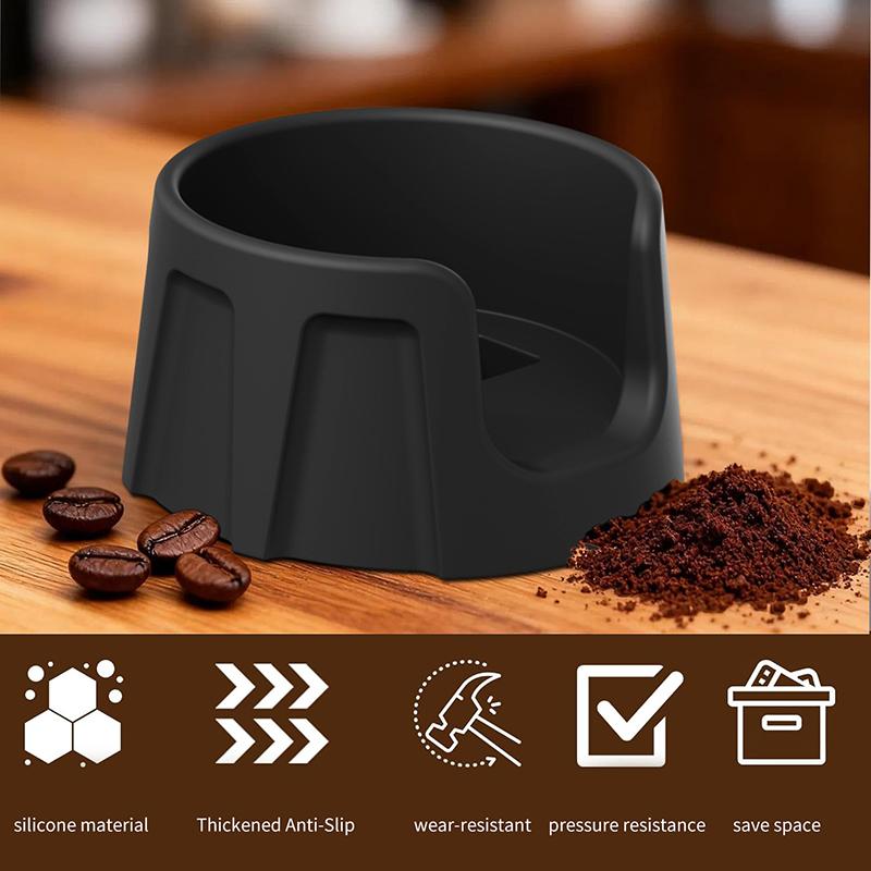 Home Barista - エスプレッソポルタフィルターホルダー タンピングステーション バリスタツール 家庭用カフェコーヒーメーカー用