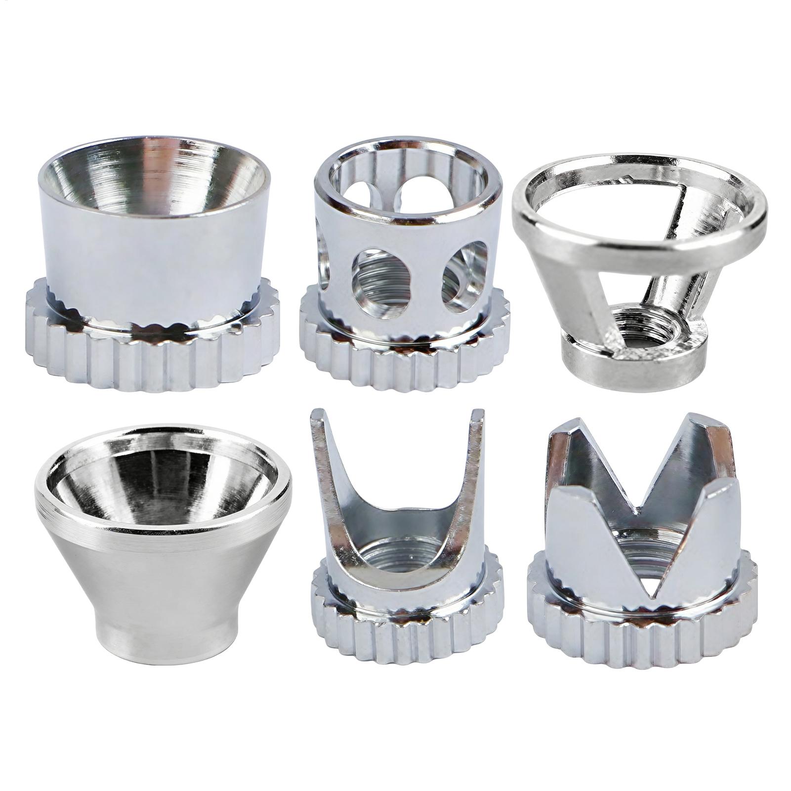 Home Bar Supplies - エアブラシニードルキャップ モデルペイント用ノズルプロテクターキャップ、アーティスト、趣味の愛好家、学生、ホームスタジオ向けのステンシルワークアクセサリー
