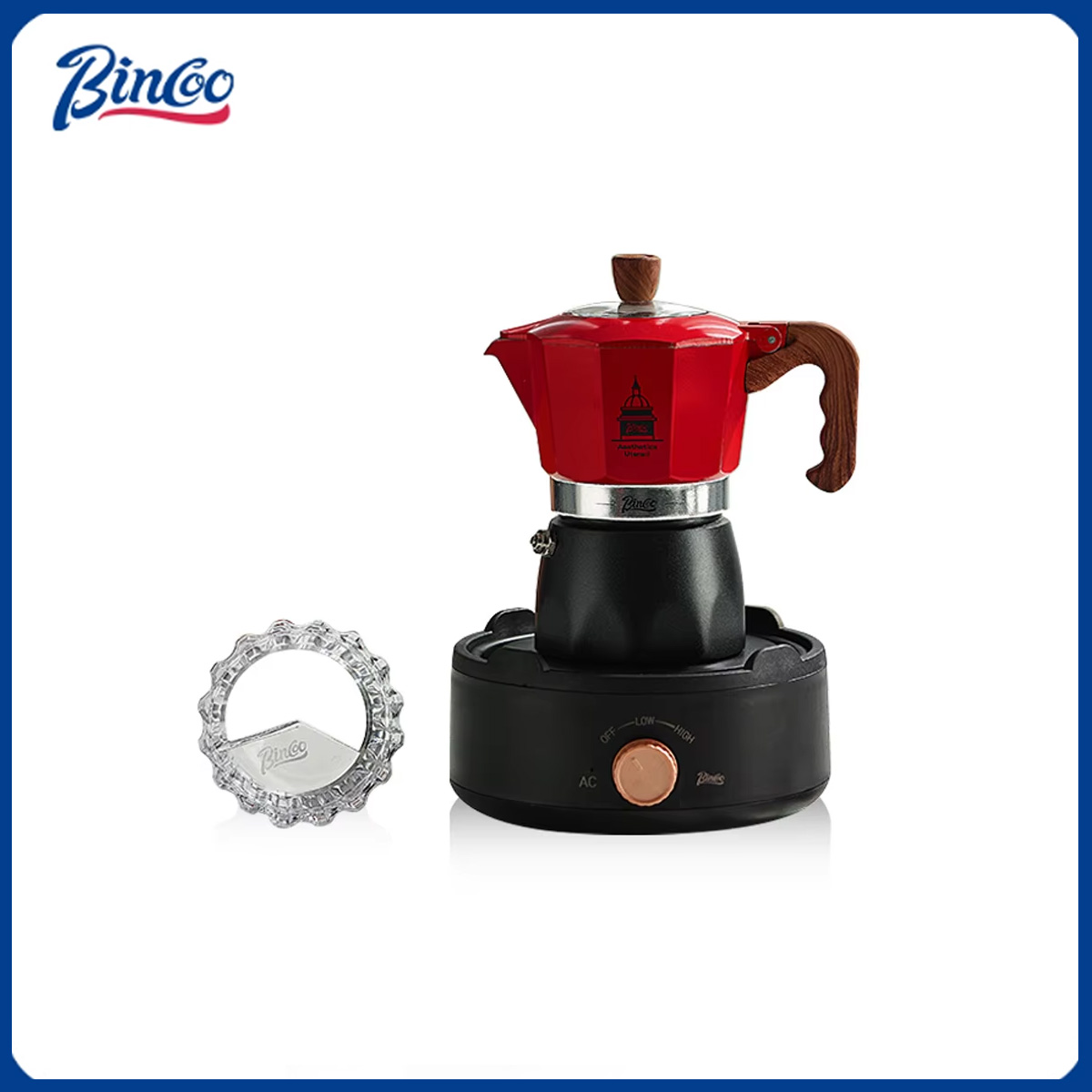 ビンクー ダブルバルブ コーヒーモカポット エスプレッソマシ - Home Barista のレビューと価格