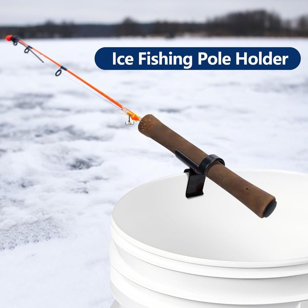 多機能バケットロッド収納ホルダー、アイスフィッシングポールス - Ice Pick Pick のレビューと価格