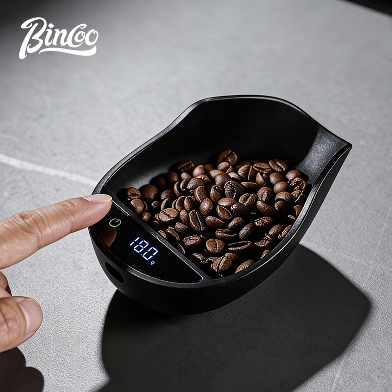BINCOOミニデジタル電子コーヒースケール、豆トレイ付き、 - Home Barista のレビューと価格