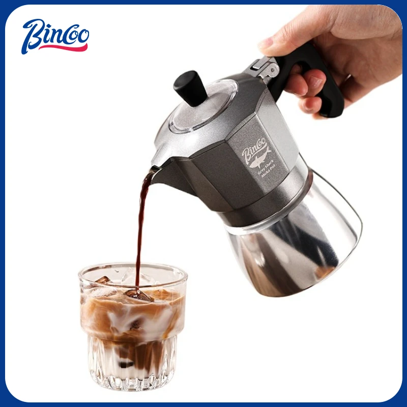 Bincoo 2カップ ダブルバルブ モカポット アルミ合金 - Home Barista のレビューと価格