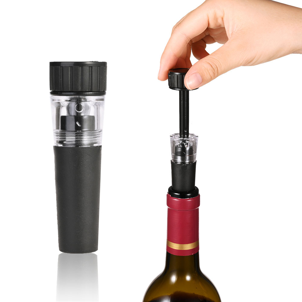 ワインオープナーエアポンプ圧力真空ワインボトルコークスクリュ - Wine Preservation Pump のレビューと価格