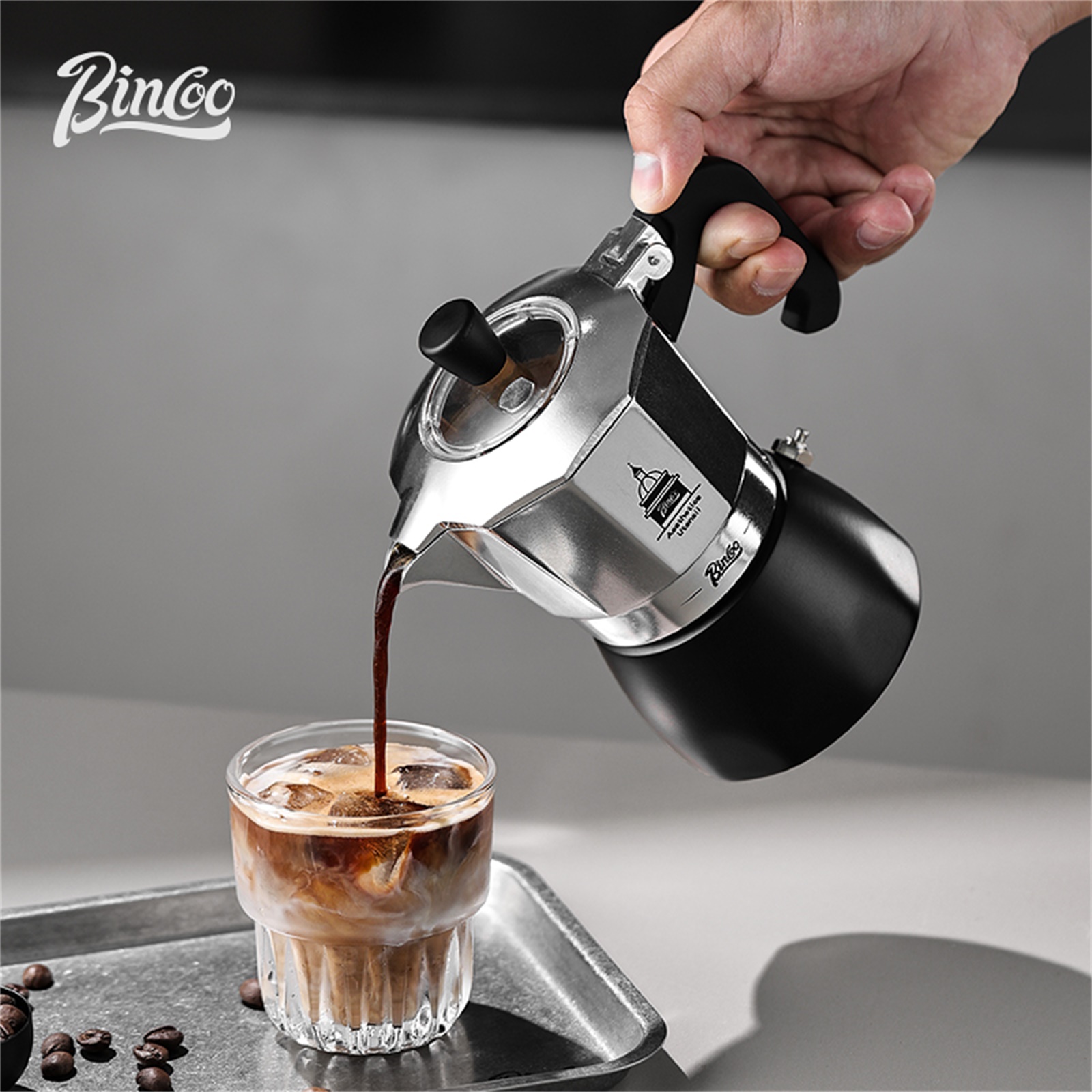 BINCOO ダブルバルブモカポット、エスプレッソ抽出コーヒ - Home Barista のレビューと価格