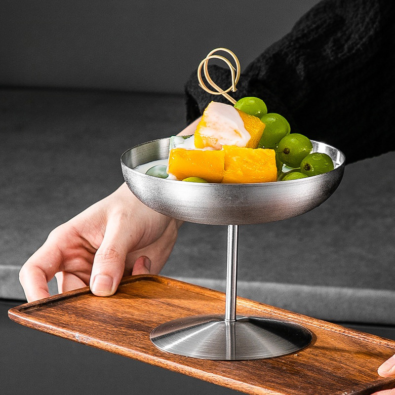 ステンレス鋼のアイスクリームカップデザートシャーベットボウル - Home Bar Supplies のレビューと価格
