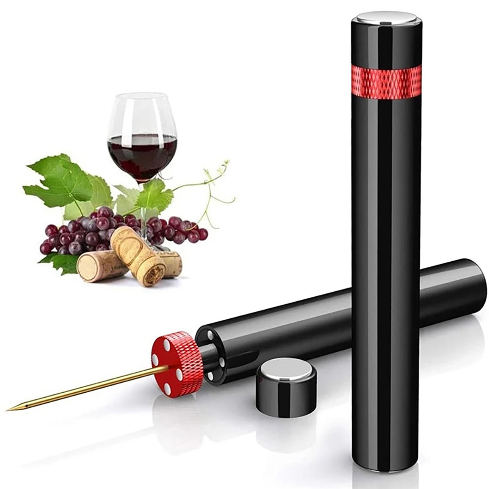 ポータブルエアポンプ,ワイン栓抜き,安全なステンレス鋼ピン, - Wine Preservation Pump のレビューと価格