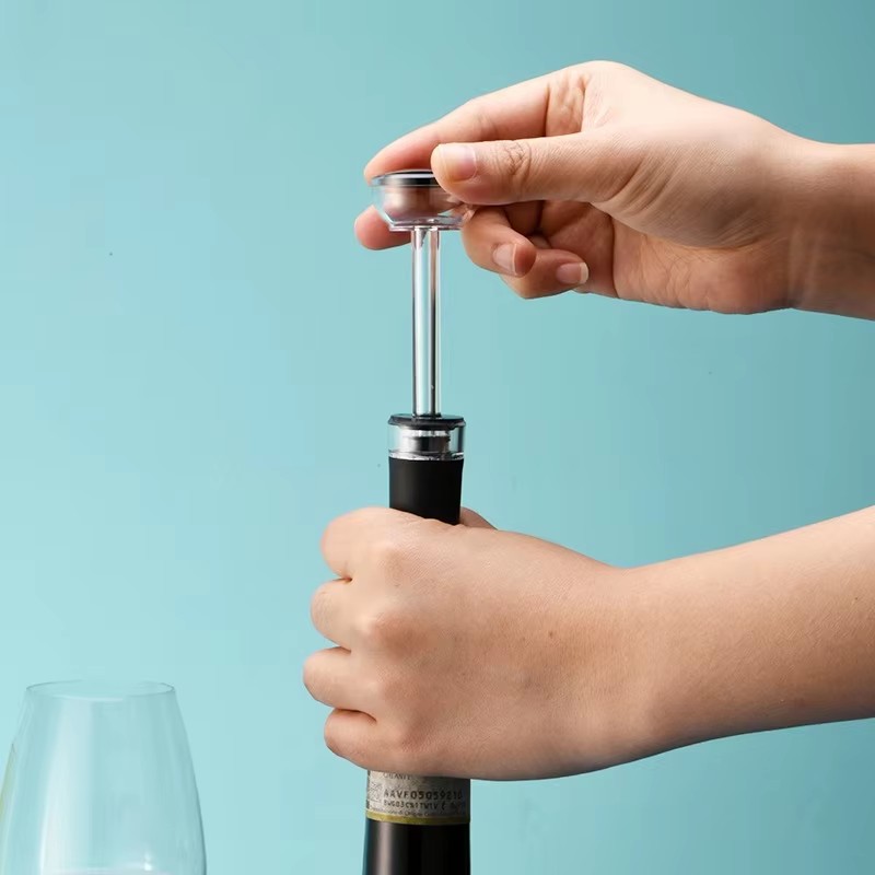 漏れのないワインボトルシーラー,真空ポンプストッパー,注ぎ口 - Wine Preservation Pump のレビューと価格