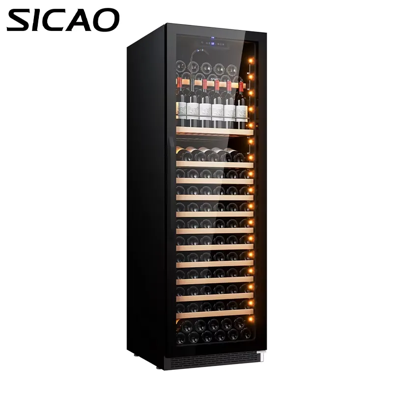 168本収納 ワインクーラー 120V/220V デュアルゾ - Home Bar And Fridge のレビューと価格