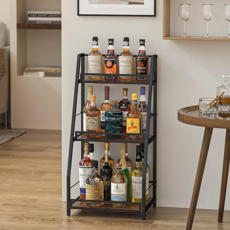 3段式ラダーワインラック自立型フロアステップシェルフ（ホーム - Home Bar Shelves のレビューと価格