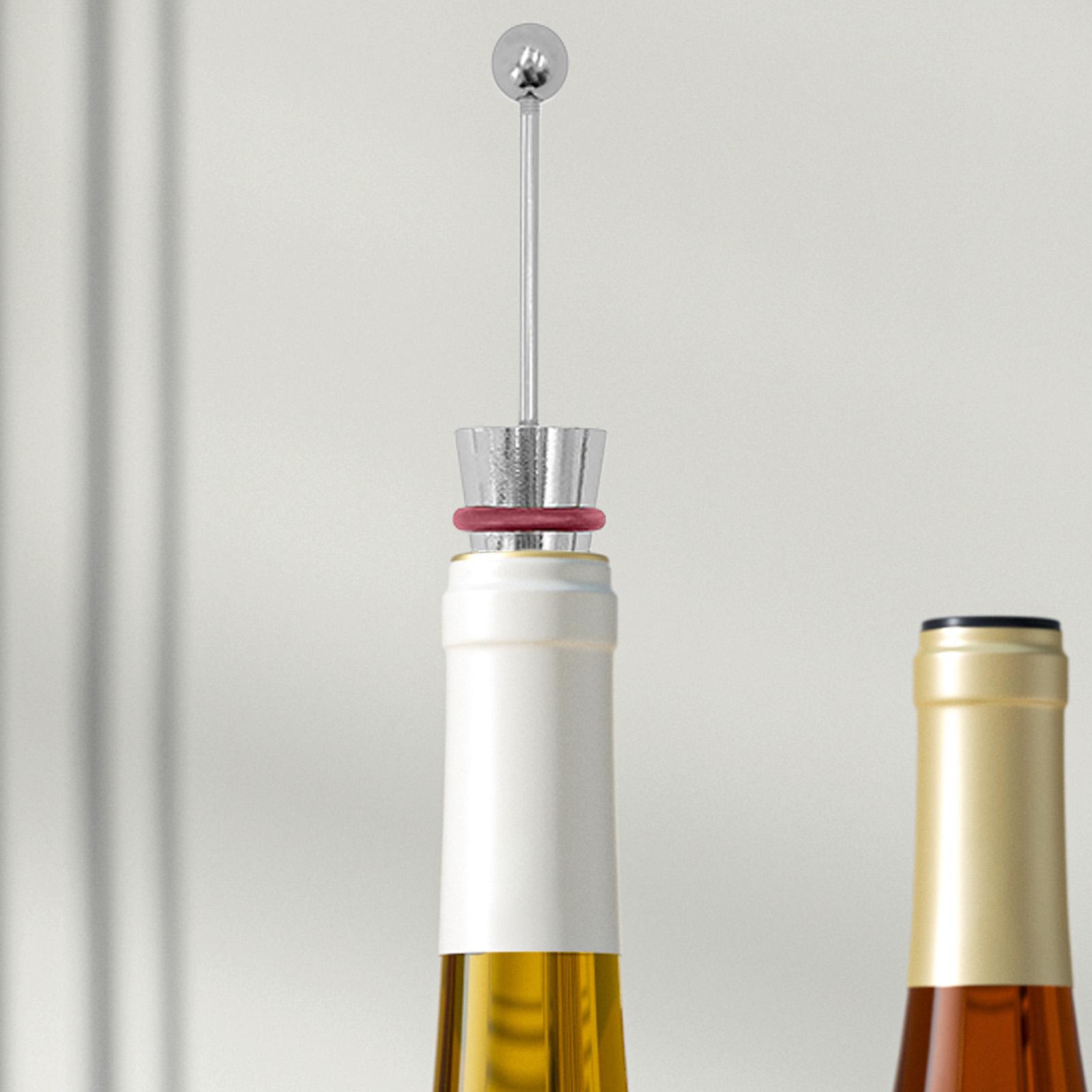 ワインストッパー 合金シリコン 再利用可能 家庭用品 ワイン - Home Bar Supplies のレビューと価格