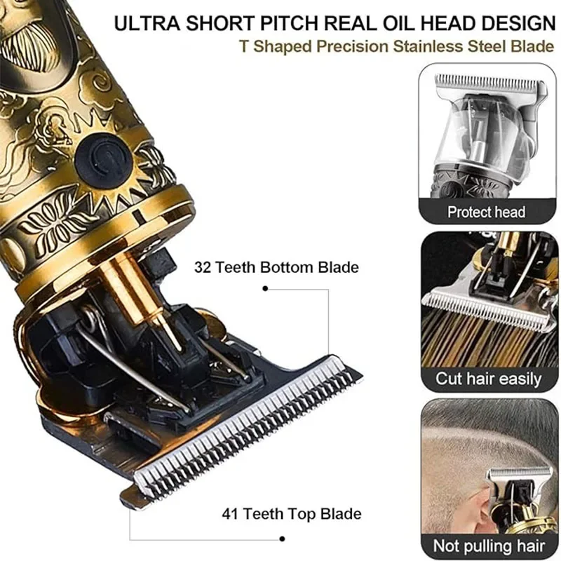 T9 ヘアトリマー男性用ホーム DIY コードレス電気バリカ - Home Barber のレビューと価格